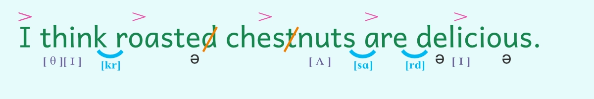 英語例文-I think roasted chestnuts are delicious 英語例文-I think roasted chestnuts are delicious